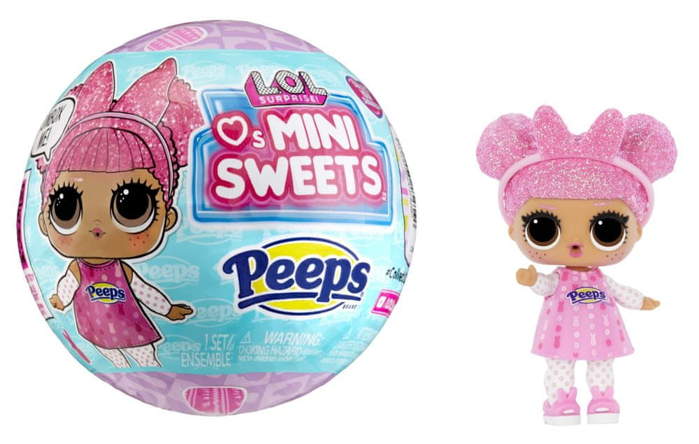 L.O.L. Surprise! Loves Mini Sweets Peeps bábika - Cute Bunny